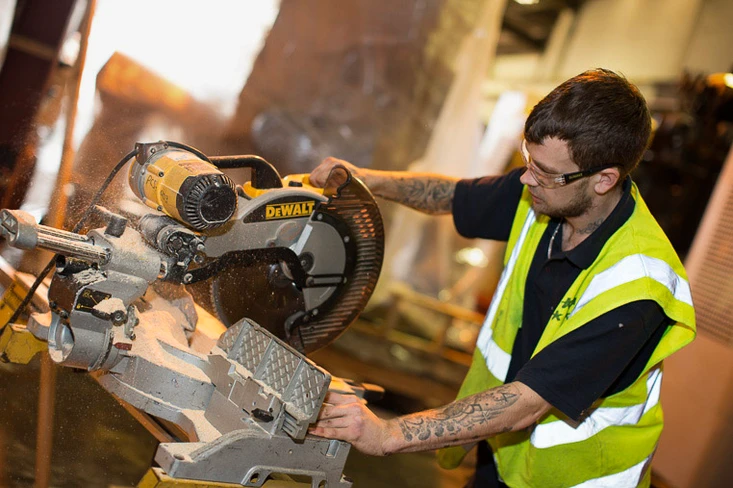 Joe first starting out at IM Export Services