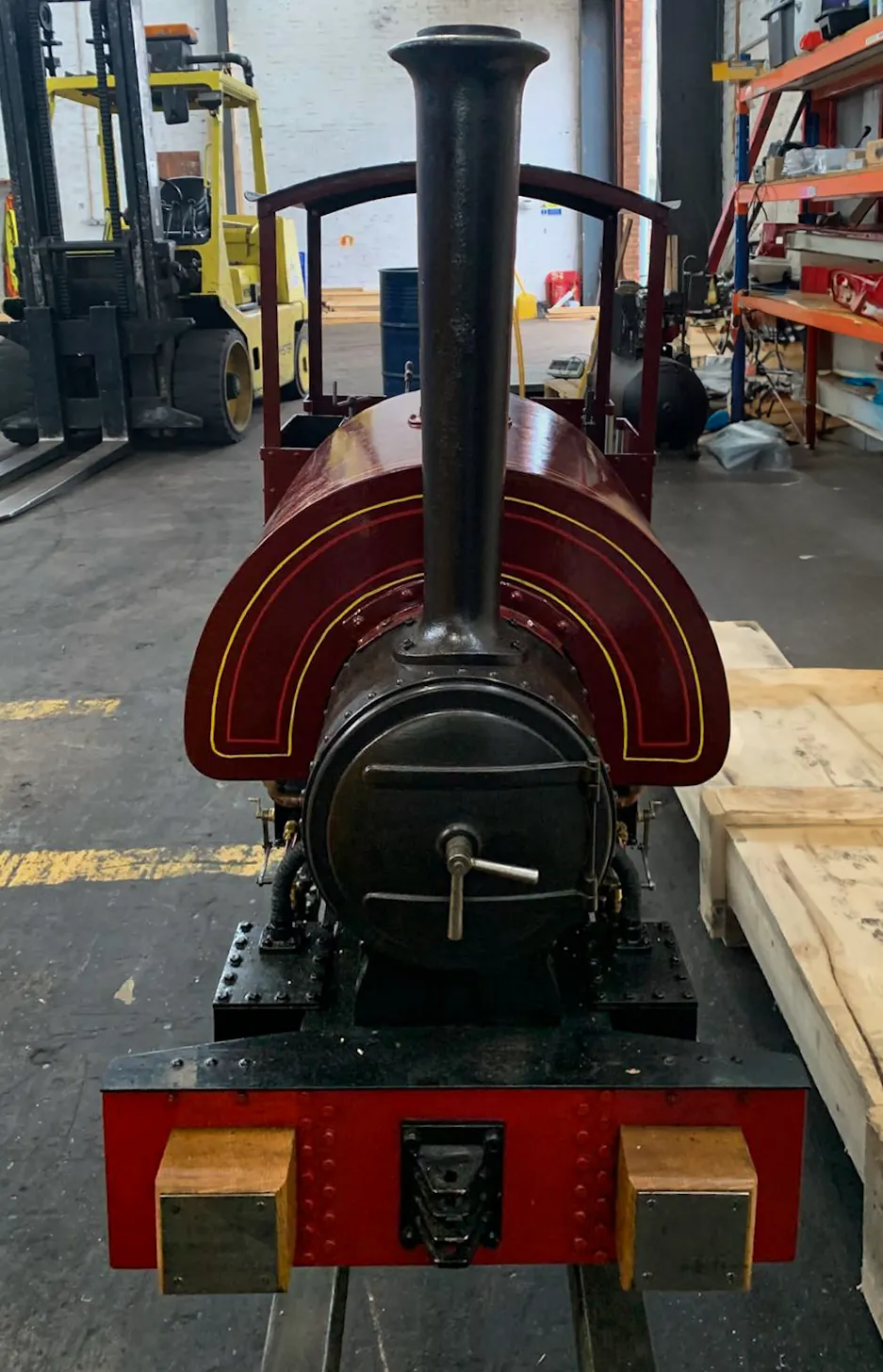 Locomotive train to be exported