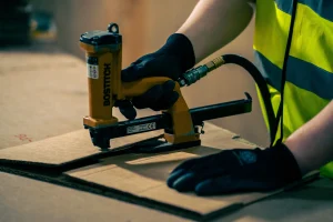 Cutting cardboard cartons for bespoke export packaging